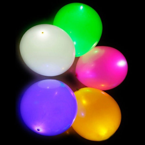 Silverled Set of 30 LED Light Balloons in Various Colors 1