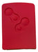 Silicone Key Card Cover Fluence Captur Koleos Megane Red 0