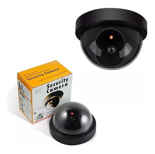 Uruventas Dummy Dome Security Camera with LED Light 0