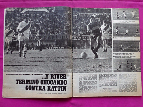 El Grafico Nº 2512 Año 1967 River Vs Boca Rattin Bonavena 1