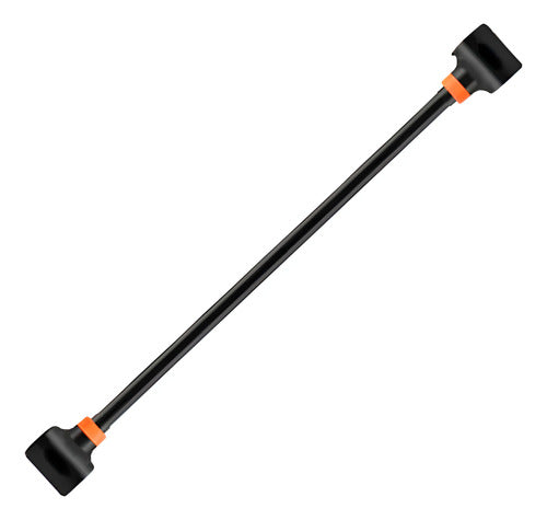 Gexin Solid Straight Bar with Dumbbell Grips - Multifunctional 0