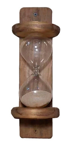 Handcrafted 15-Minute Sand Timer for Dry Sauna - Premium Quality 0