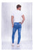 Men's Medium Blue Skinny Jeans 3