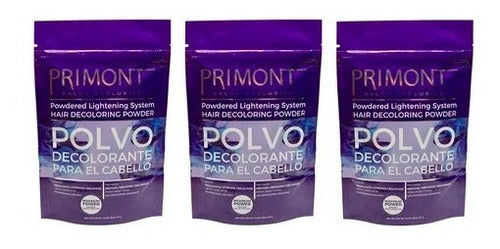 Primont Kit X3 Powder Lightener for Highlights 70g 0