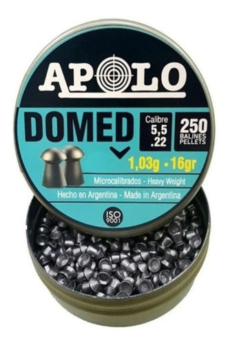 Apolo Domed 5.5 X 250 Aire Comprimido 16 Grains 1