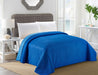 Reversible Plain Bedspread Cover 2.5 Seater Various Colors 3