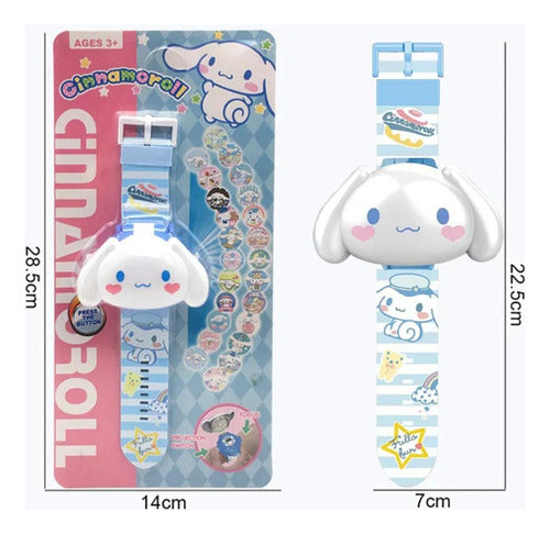 Reloj Proyeccion Cinnamoroll My Melody Kuromi 1