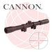 CANNON NT4x20 Telescopic Sight with Included Mounts for PCP Air Rifles Precision Hunting Sniper Shooting 5