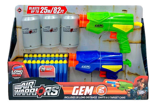 Air Warriors X20 Dart Blaster 2 Pack Gem Air Warriors 1