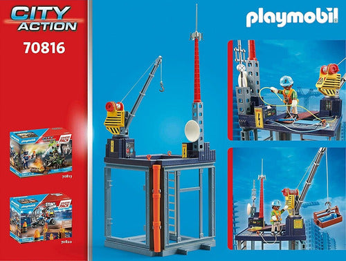 Playmobil Starter Pack Construction with Crane Tun Tuni 2