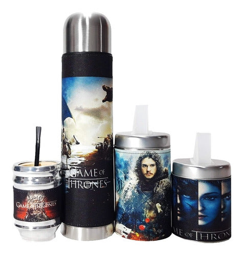 Game of Thrones Mate Set, Various Models, Pb, by Marbry Shop - Set Matero Game Of Thrones,  Varios Modelos, Pb, Mary Mh
