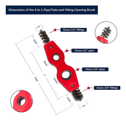 Conjunto De 4 Cortadores De Tubo De Cobre, Alargador, Limpo 1
