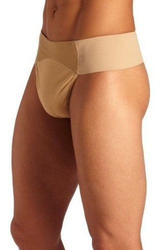 Capezio Mens Acolchado Algodon Panel Thong Dance Belt 1