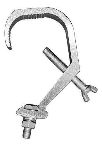 Venetian Morsa Clamp Aluminio PJ273 Caño Efecto Tacho Par 4