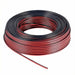 Cable De Audio Bafle Rojo Y Negro 2x0,50mm Por 10 Mts 0