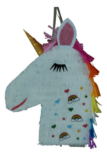 Allegra Cotillones Piñata Unicornio Multicolor 0