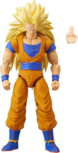 Dragon Ball Super Saiyan 3 Goku Figura Articulada Bandai 3