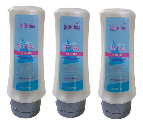 Bellissima Serum Restaurador Capilar Acción Total X 60 Gr X3 0