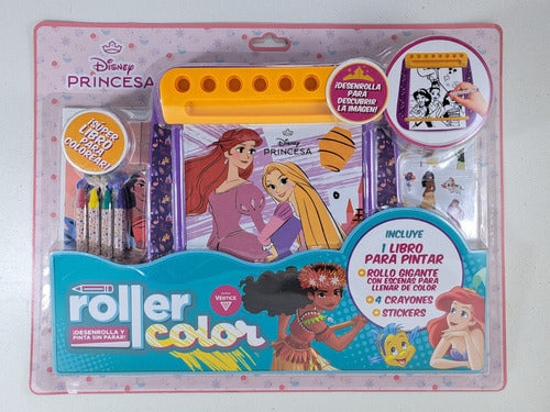 SORELLA LIBROS - Roller Princesas - Libro Para Colorear Desenrolla Y Pinta 1