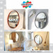 Round Iron Mirror 60cm (Depth 30mm) - Free Installation 1