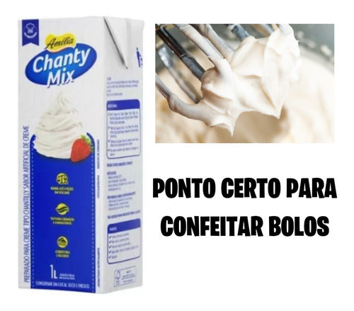 Chantilly Chanty Mix Amélia 1 L Com 6 Unidades 1