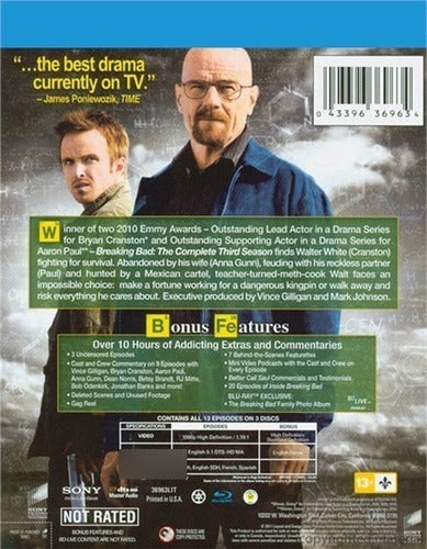 Blu-Ray Breaking Bad Season 5 / Temporada 5 Parte 1 1