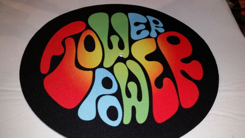 Flower Power Multicolor Slipmat Paño Suave Espuma Excelente 4