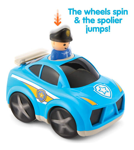 Kidoozie Press N Zoom Coche De Policia 1