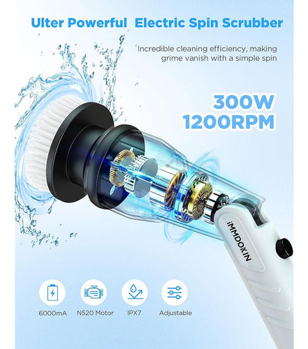 IMMDOKIN Electric Spin Scrubber 1