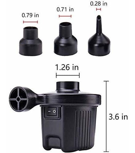 Bomba De Aire Eléctrica Fms 12v Dc / 100-240v Ac Con 4 Boqui 4