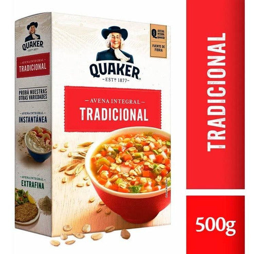 Quaker Pack X 18 Unid Avena Tradfortif 470 Gr 0