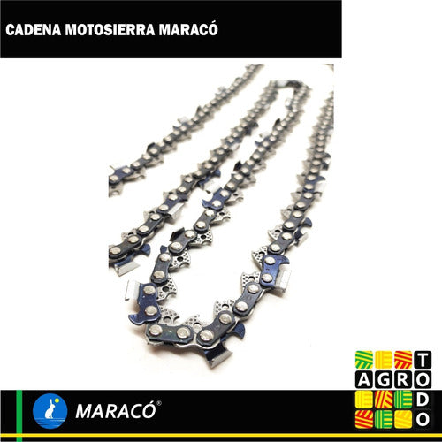 Maraco Cadena Motosierra 20 Pulgadas 3/8 Paso 1.6/1.5 Mm 36 Dientes 1