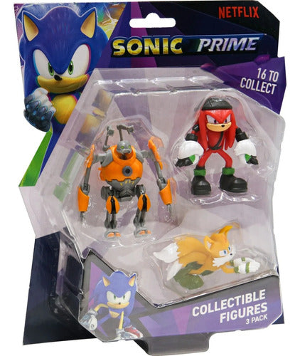 Vulcanita Sonic Prime Collectible Figure Doll X3 6