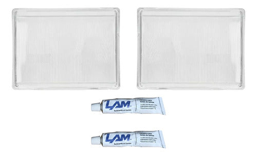 LAM Optical Lens F100 F-100 1988 to 1996 Adhesives Offer Set 0