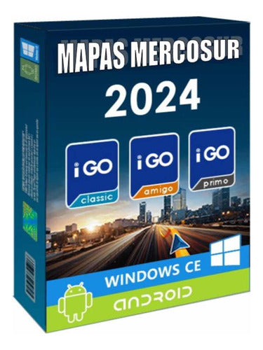 iGO Mapas Mercosur 2024 0