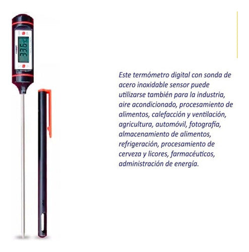 Chinas WT-1 Meat Thermometer -50 C to 300 C 2