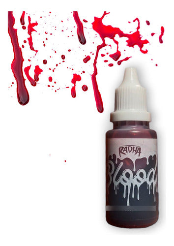 Sangre Falsa Maquillaje Halloween Luquida Artificial X12 0