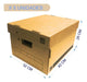 M&D File Box 406 with Super Reinforced Lid 42x32x25 x5 Units 1