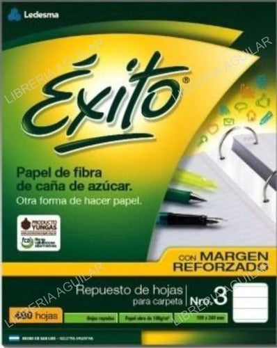Éxito 480 Reinforced Ruled Graph Paper Refill Box 2
