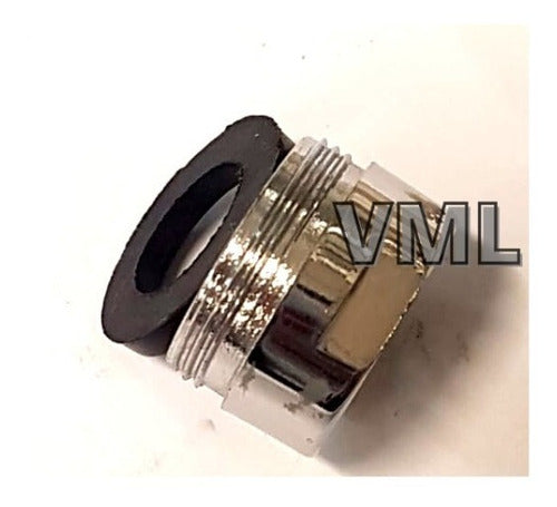 Plastic Male 20mm Aerator Chrome End for Sink Faucet 2