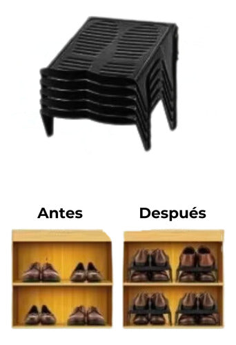 El Rey de las Ofertas Double Non-Slip Shoe Organizer 2