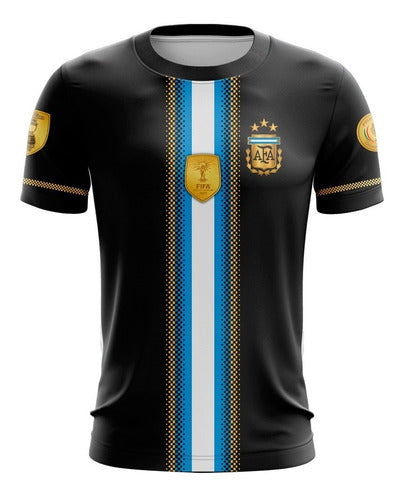 Argentina National Team, AFA Champions Edition T-Shirt 0