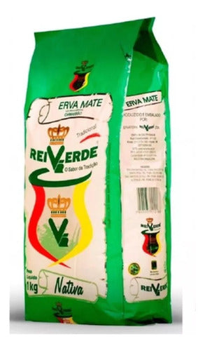 Descanso Erva Mate Rei Verde Tradicional Vácuo 5kg Chimarrão Gaúcho 1