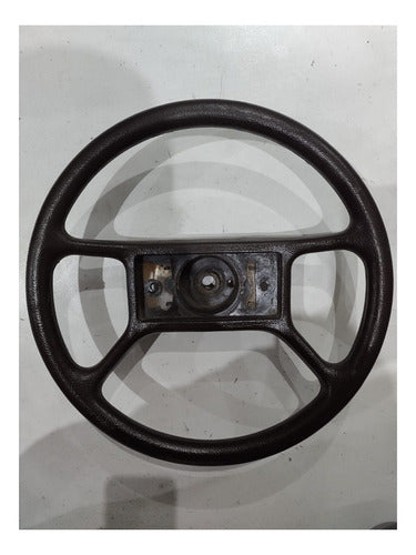 Fiat Regatta Steering Wheel Thick Grooves Brown 2