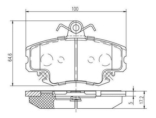 Pastillas Freno Delanteras Renault Scenic 1.6 16v 1