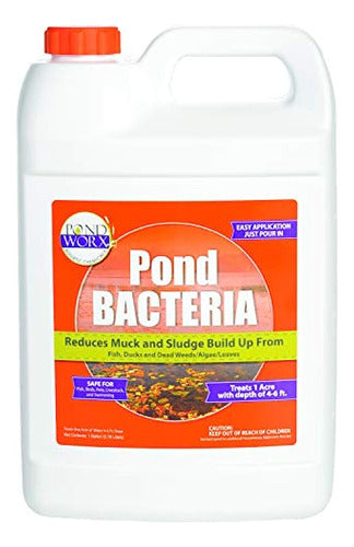 Pondworx Limpiador De Bacterias De Estanque Formulado Para G 0