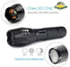 Powerful Rechargeable Tactical Military LED Flashlight Hunting Fishing Zoom Kit 2