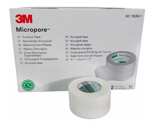 3M Micropore Tape 2.5 Cm X 9m Box of 12 Units 0