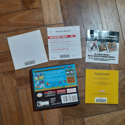 Nds Caja Y Manuales Nintendo De New Super Mario(sin Juego) 2