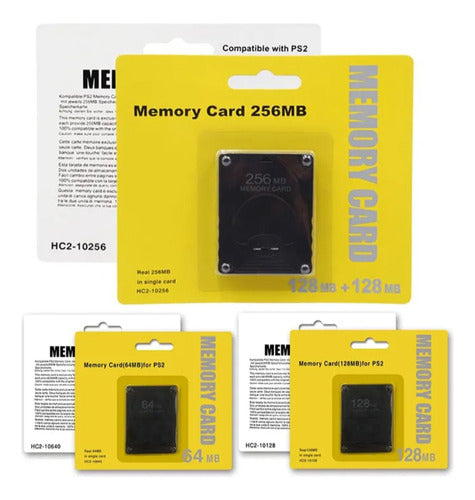 Memória Card 256mb Para Ps2 2